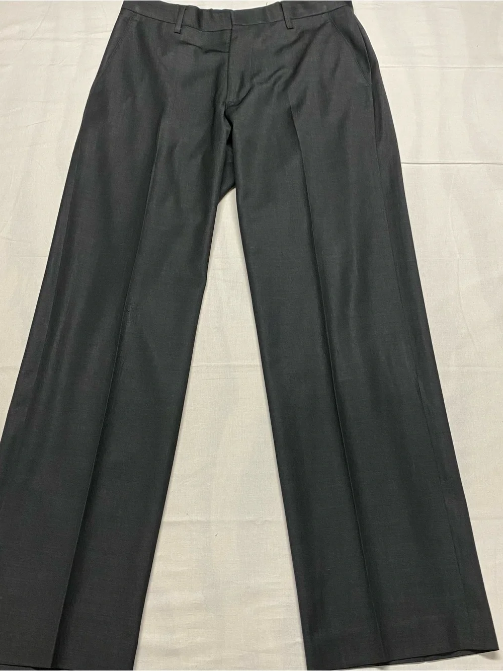 Men's Banana Republic dark gray Dress Suit Pants - Classic Tailored Trousers